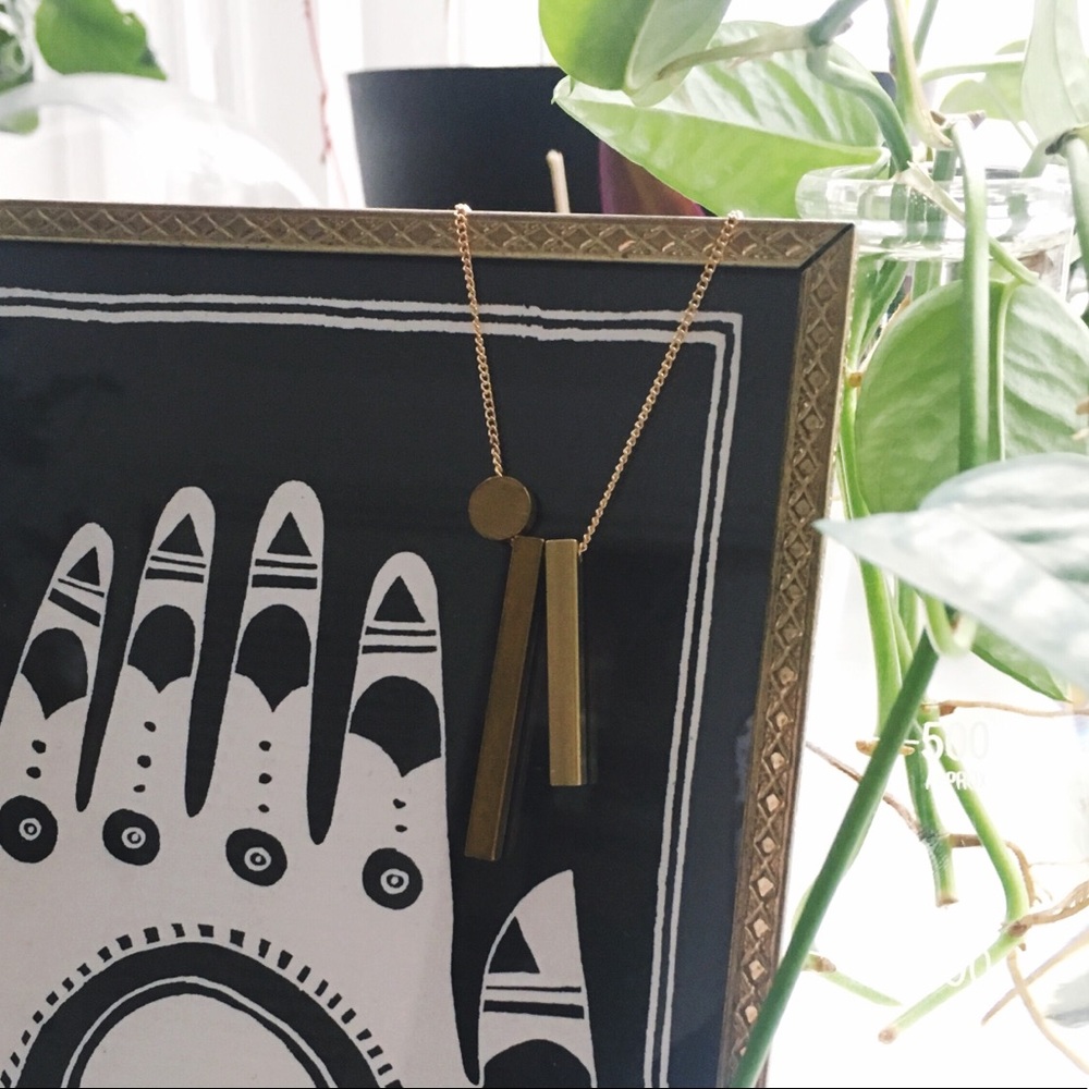 Geometric Minimalist Necklace